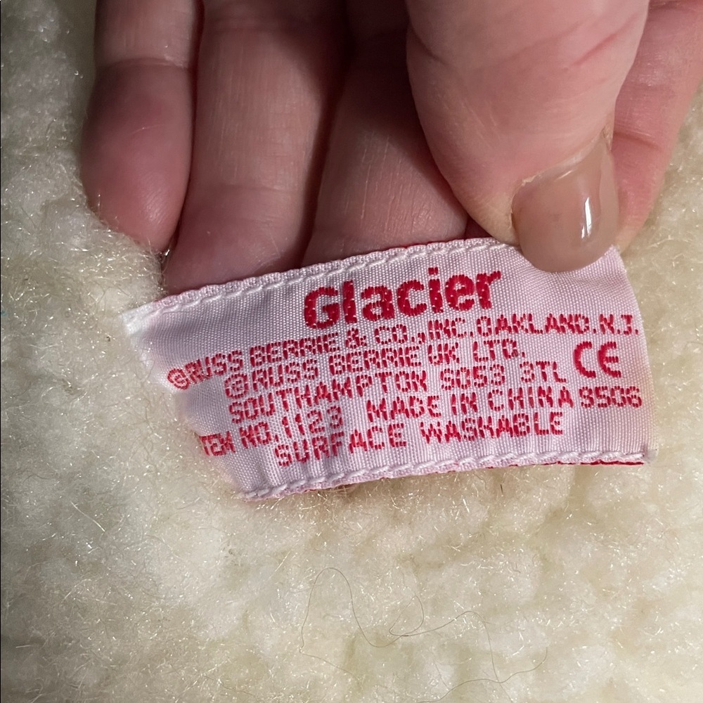 Russ | Berrie&Co |“Glacier”|Polar Bear |Stuffed Animal |Plush |Toy |Collectible - Picture 8 of 15
